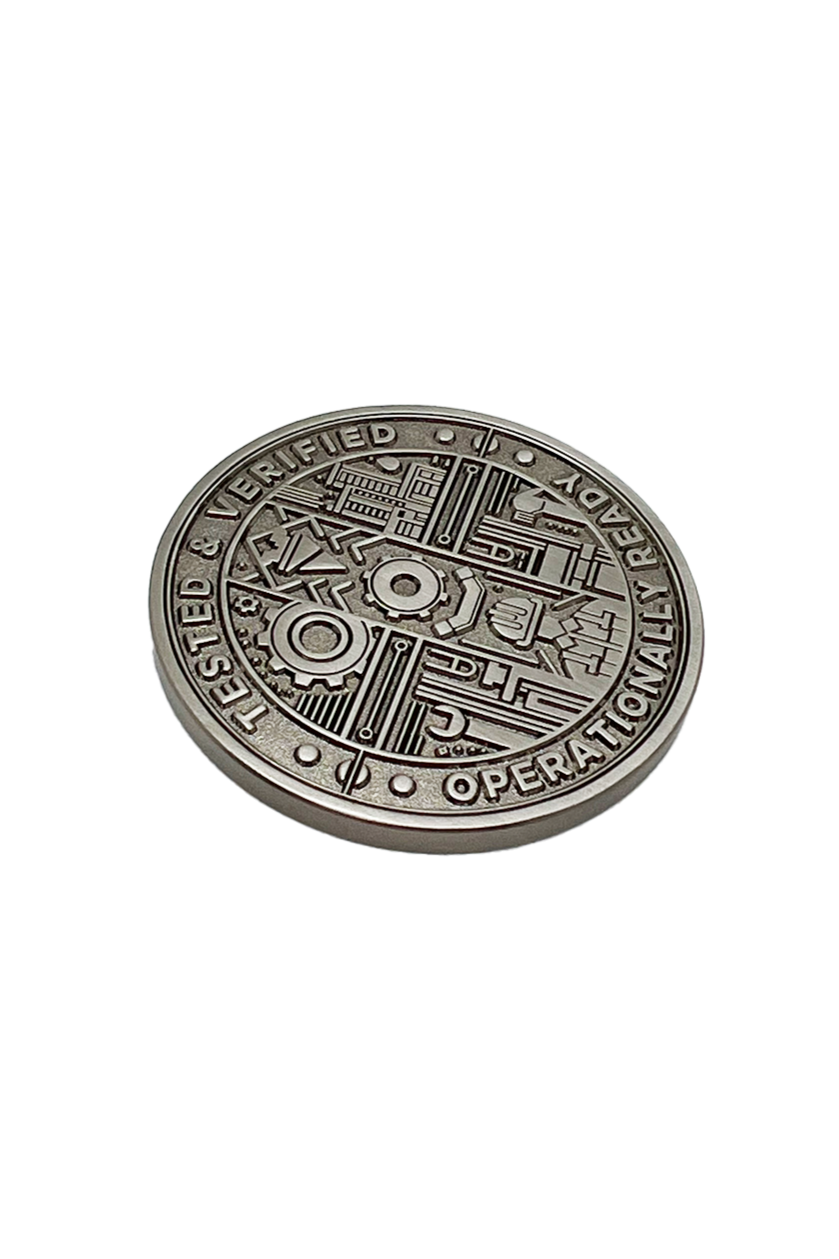 The Building Whisperer Challenge Coin