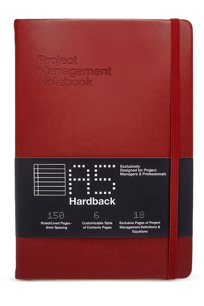 Project Management Hardcover Notebook