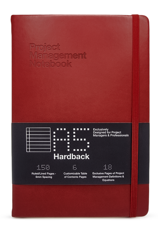 Project Management Hardcover Notebook