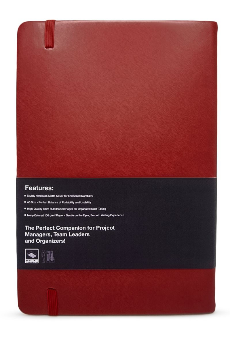 Project Management Hardcover Notebook