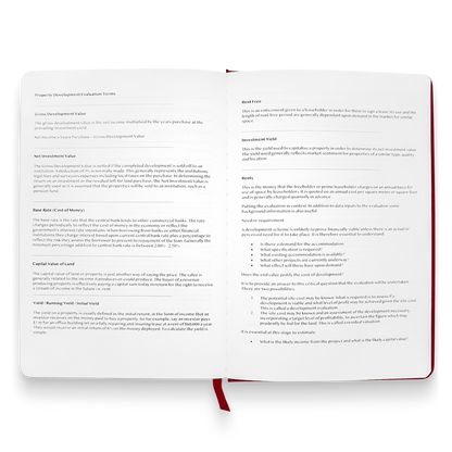 Project Management Hardcover Notebook